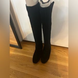 Nine West knee high suede boots